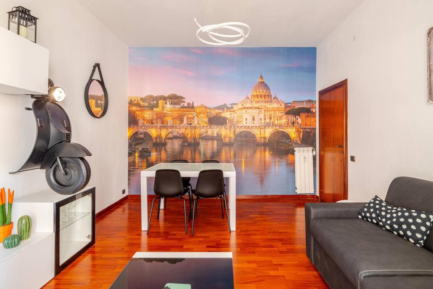 Apartamento Vespa S House 10 Minuti Musei Vaticani *